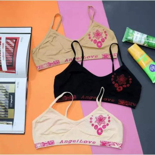 3-Pack Teenage Bra (8-16 Years)
