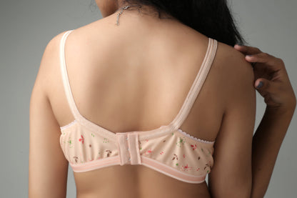 Printed Jersey Bra